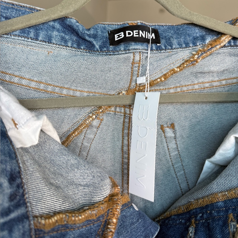 EB DENIM “GEMINI” Jeans in Hendrix & Cobain Size 27 NWT Baggy Fit Sold Out Y2K - Picture 5 of 9